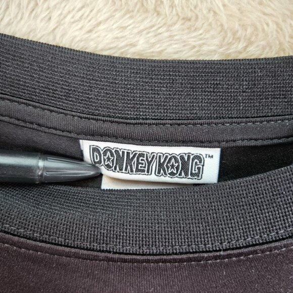 Donkey Kong Men's Size S Brown 2019 Nintendo I'm A Beast Spell Out T-Shirt - Picture 5 of 10